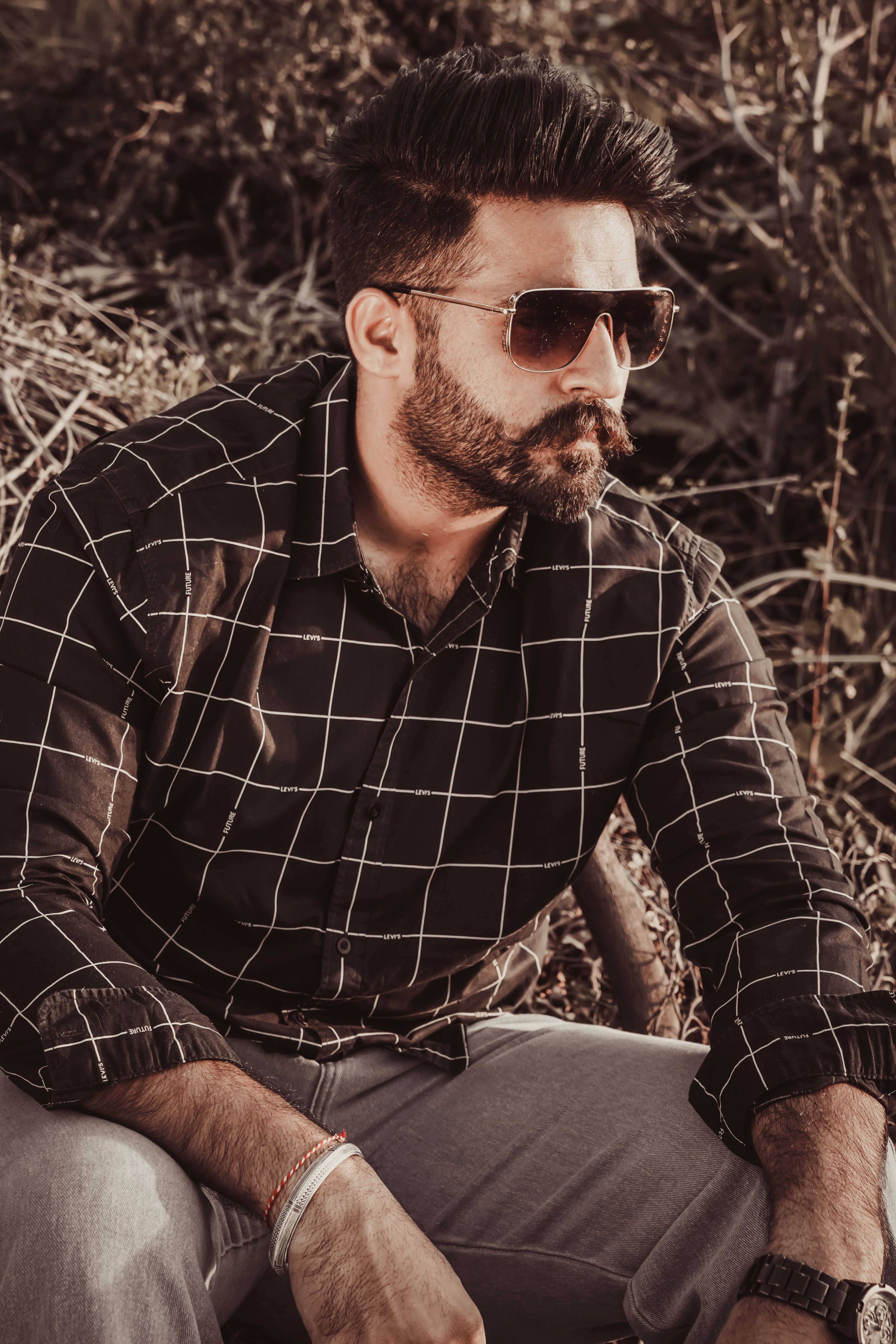 Professional beard trim