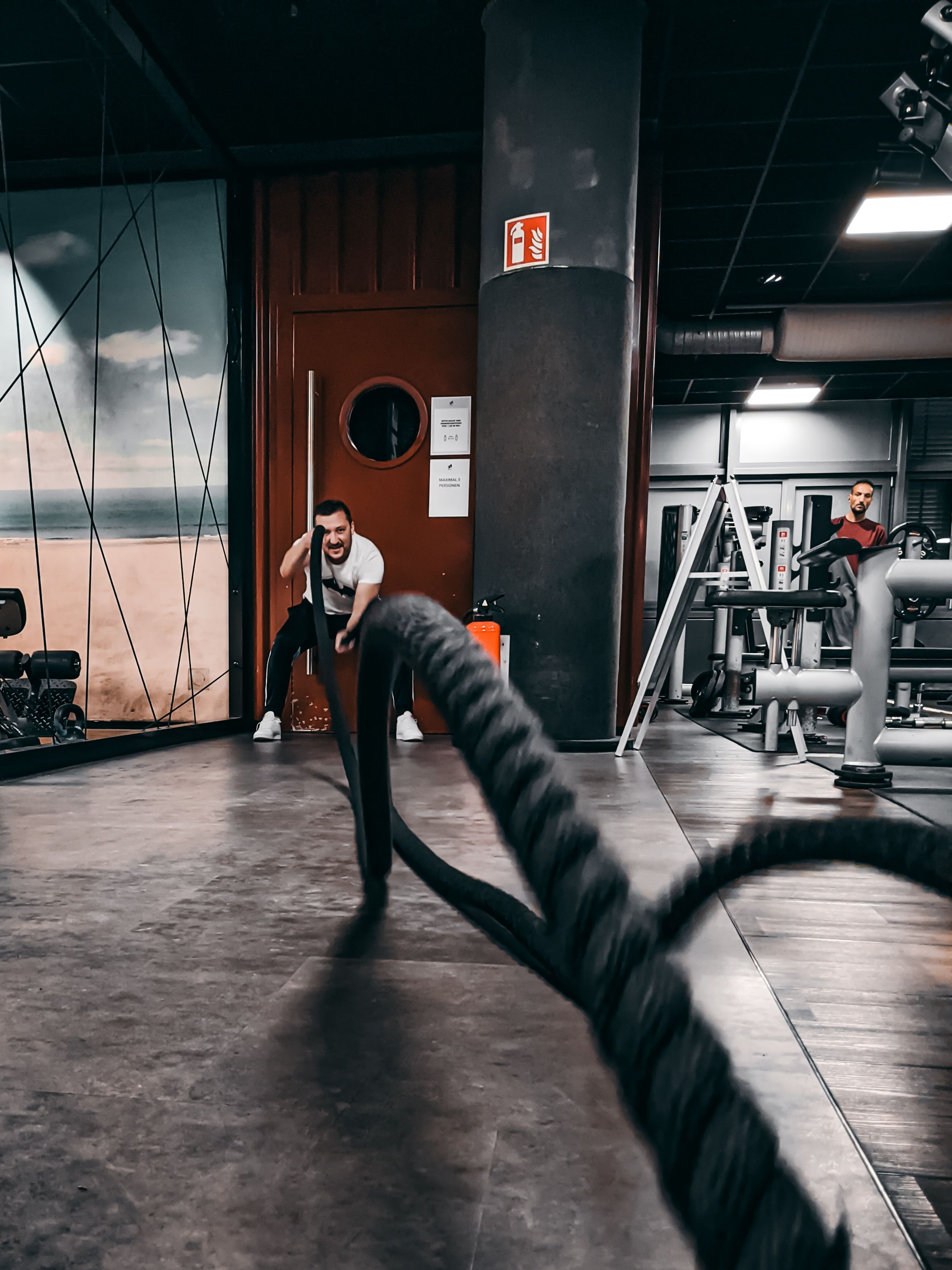 Premium gym equipment inside Aureus Fitness