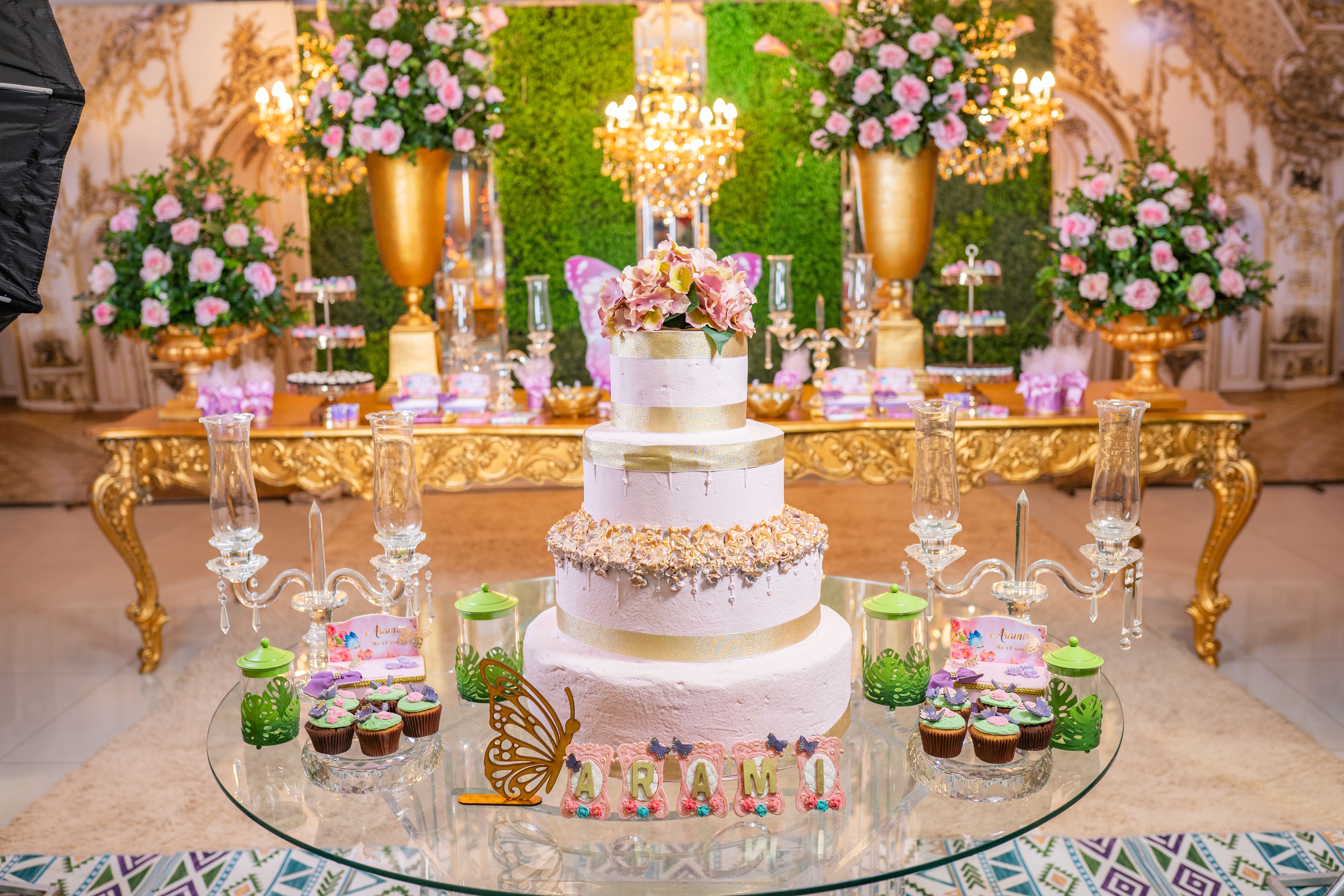 Custom celebration cake