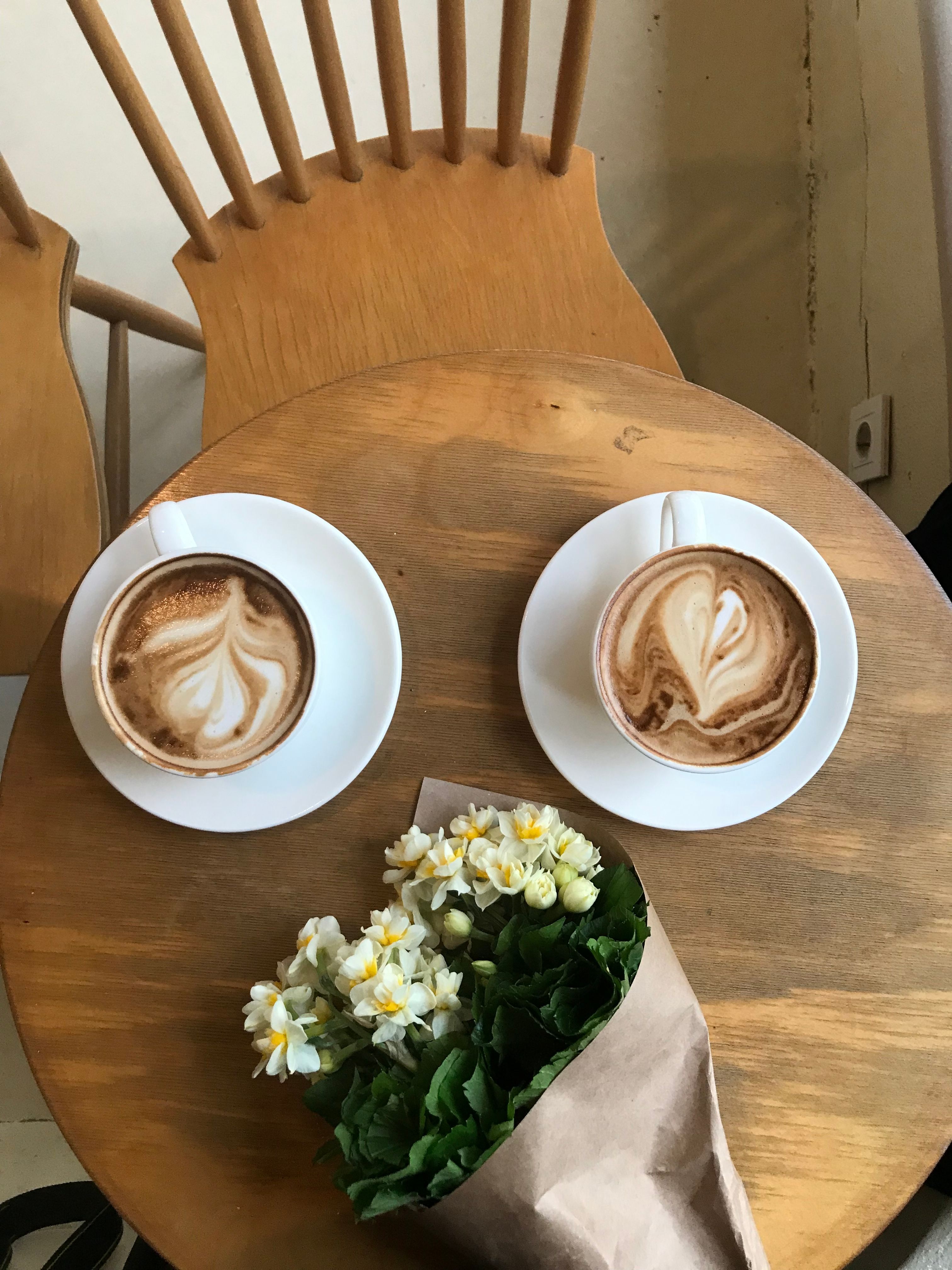 Caramel cloud latte
